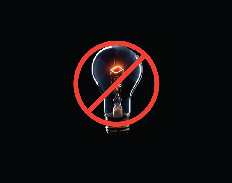 Why are incandescent bulbs banned?