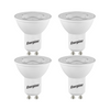 Energizer 3.6W GU10 LED Spotlight - 4 Pack - Dimmable - 345lm - 3000K