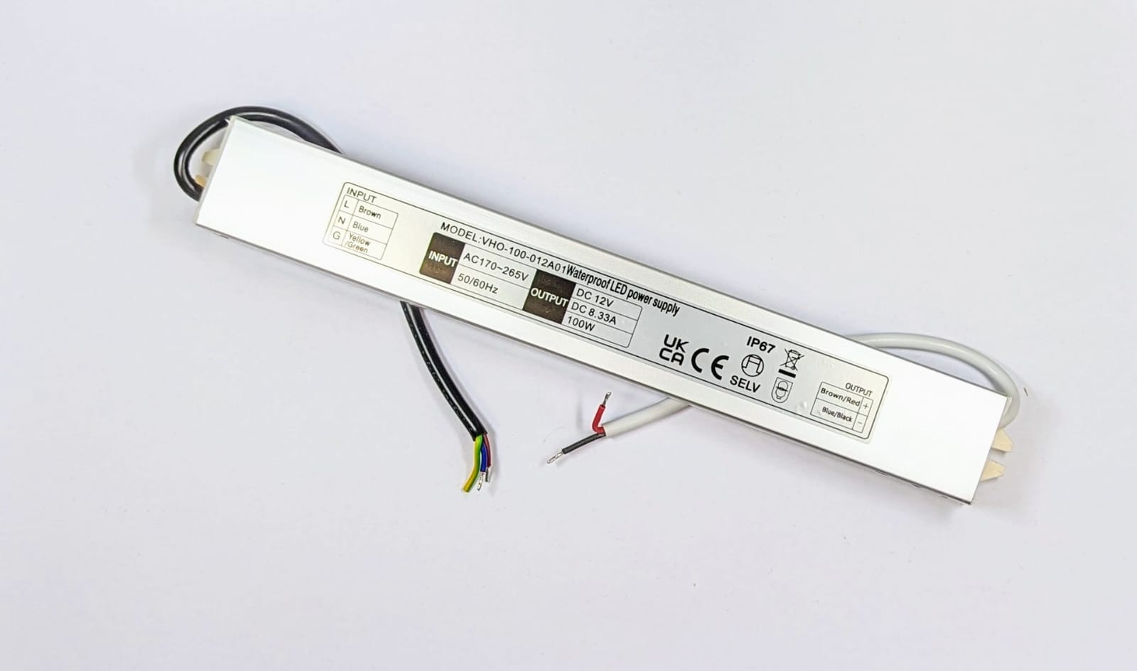 LED-Trafo McShine, elektronisch, 100W, 220-240V -> 12V=