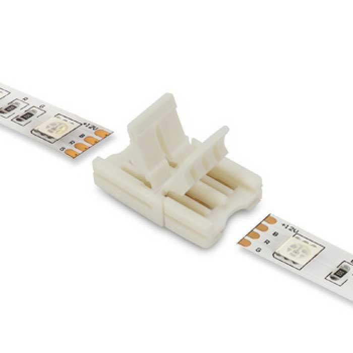 LED Strip Light Connectors - Strip-To-Strip - 10mm (RGB) - 3 Pack
