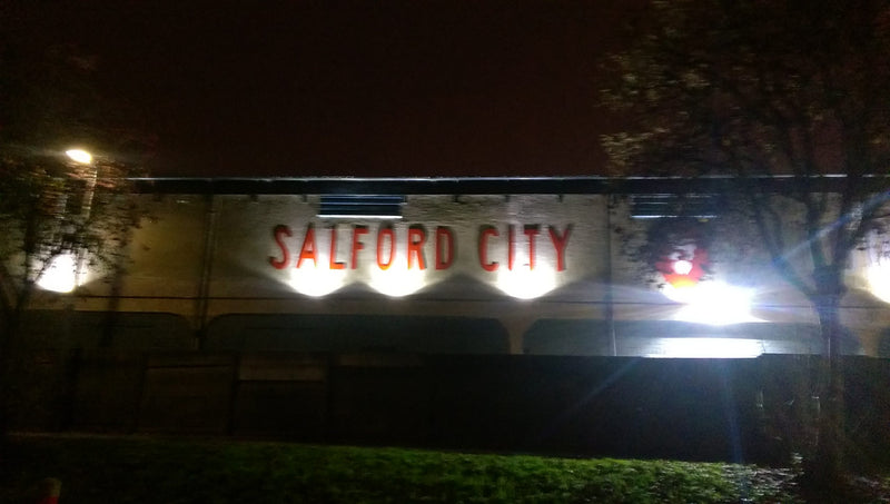 LED Hut Light Up Salford City FC