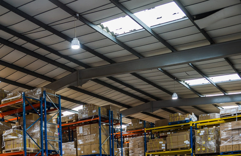 How can I save money on my warehouse lighting?