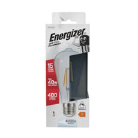 E27 LED Smokey ST64 Filament Bulb 4W – 400lm – Cool White 4000K – Dimmable