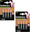 Duracell Recharge Ultra AA Batteries - Rechargeable - 4 Pack