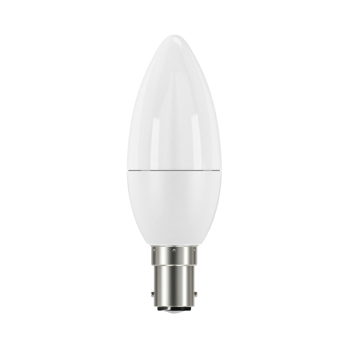 4.2W LED Candle B15 Bulb 470lm 2700K Warm White Dimmable