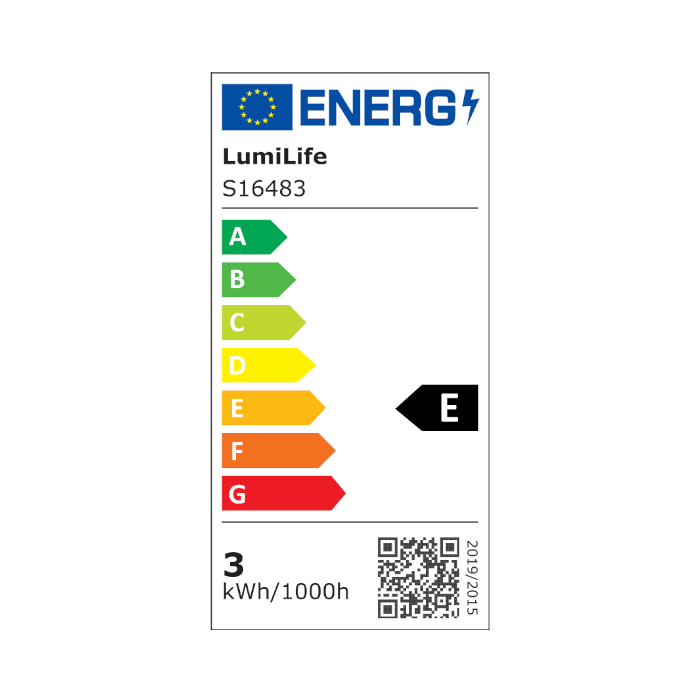 LUMiLiFe 2.3W E27 Golf Ball Filament - 250lm - 2700K