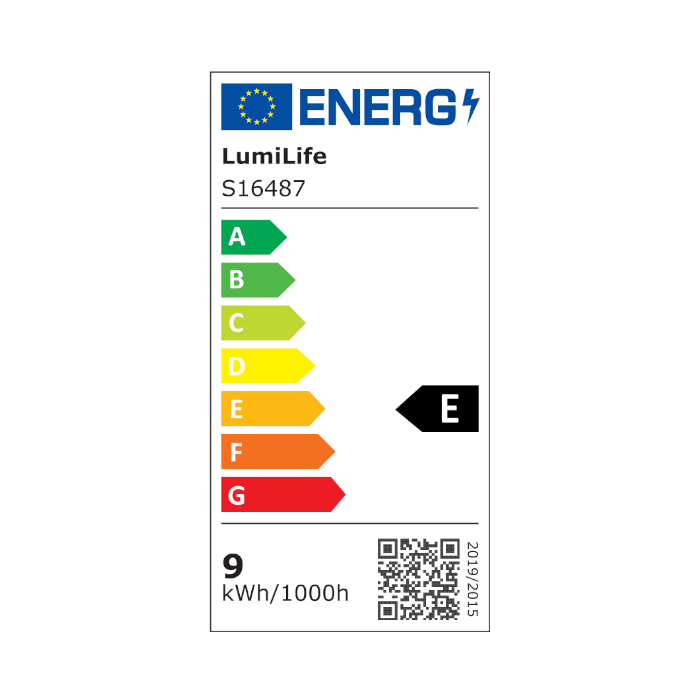 LUMiLiFe 9W E27 Standard GLS Filament - Dimmable - 1060lm - 4000K