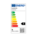 LUMiLiFe 8.2W E27 Standard GLS LED Bulb - 806lm - 2700K