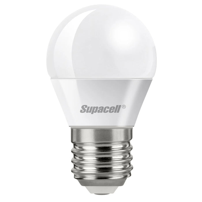 4W LED Golf Ball E27 Bulb 2700K Warm White Non-Dimmable