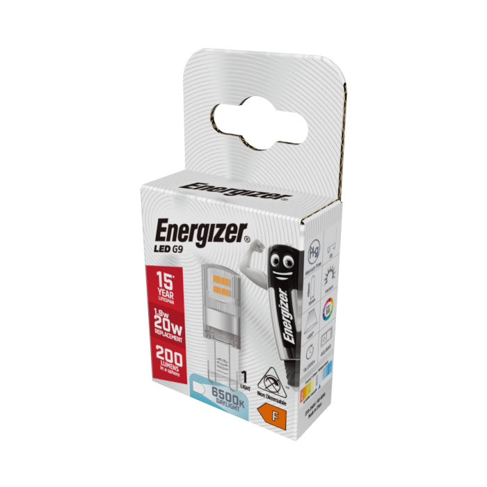 Energizer 1.9W G9 LED Capsule - 200lm - 6500K