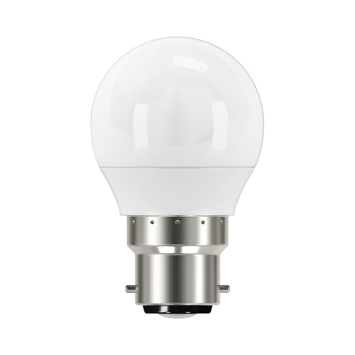 B22 LED Golf Ball Bulb 4.2W – 470lm – Warm White 2700K – Non-Dimmable