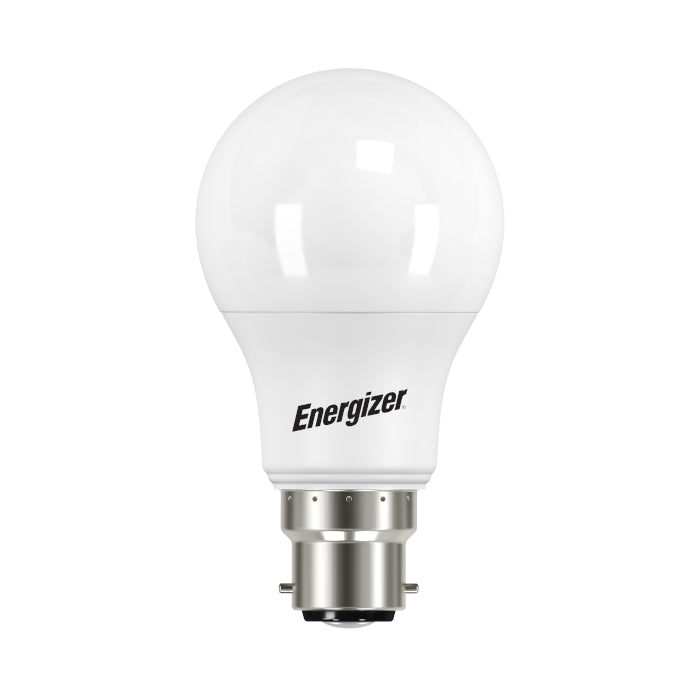 Energizer 4.9W B22 Standard GLS LED Bulb - 470lm - 2700K