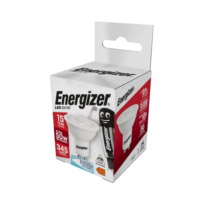 LED GU10 Bulb 4.2W 345lm Daylight 6500K