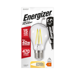 Energizer 5W E27 Standard GLS Filament - 470lm - 2700K