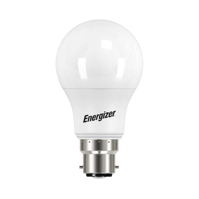 Energizer 8.5W B22 Standard GLS LED Bulb - 4 Pack - 806lm - 3000K