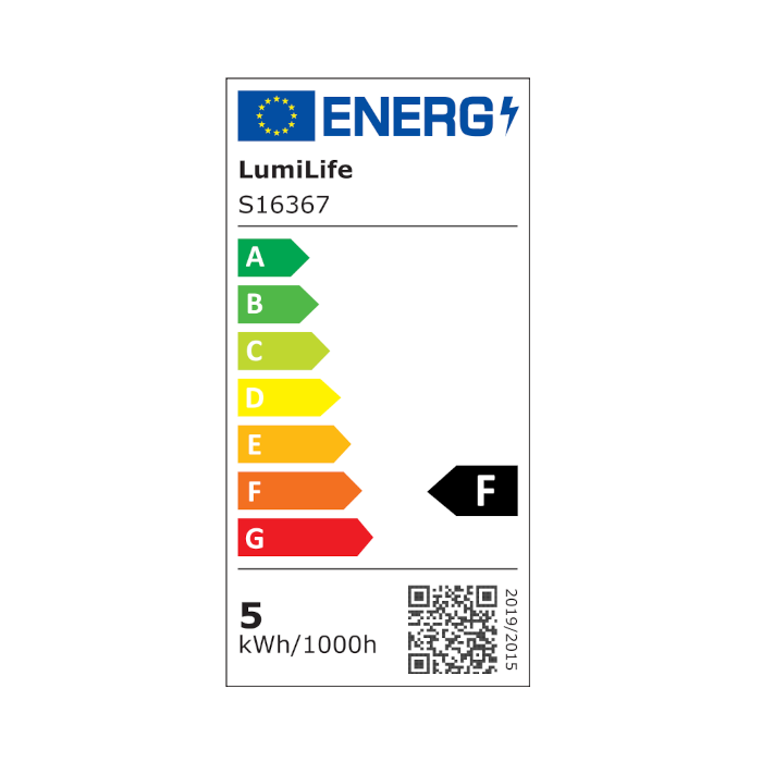 LUMiLiFe 4.2W GU10 LED Spotlight - 345lm - 2700K