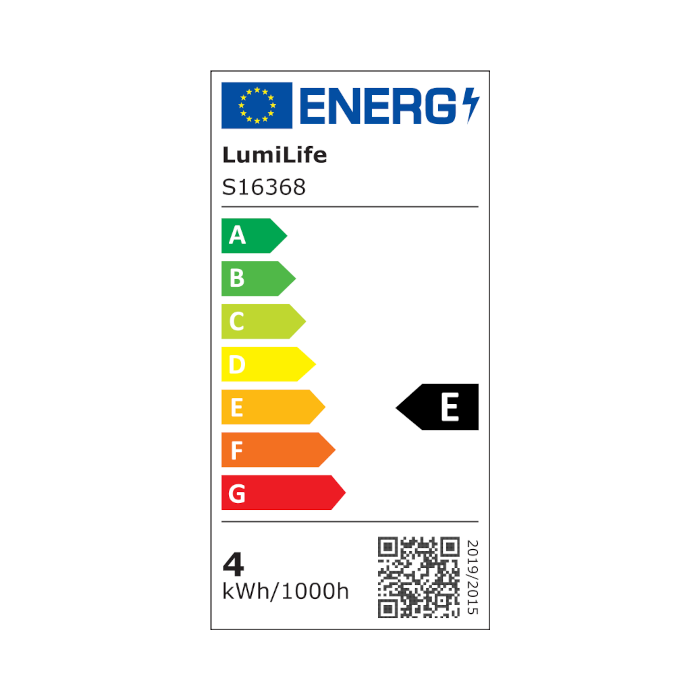 LUMiLiFe 4.6W GU10 LED Spotlight - Dimmable - 375lm - 2700K