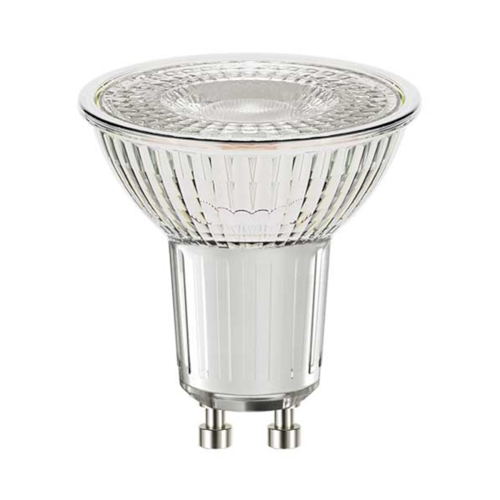 LUMiLiFe 4W GU10 LED Glass Spotlight - 345lm - 5000K