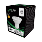 LUMiLiFe 5W GU10 LED Spotlight - Dimmable - 450lm - 4000K