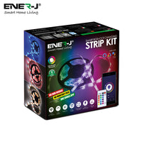 Smart WiFi RGB & Tunable White LED Strip Kit - 5m - App & Remote Control