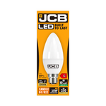 JCB 3W B22 LED Candle Bulb - 250lm - 3000K