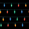 80 Festive Bulbs - 7.9m - Multicolour