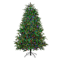 1000 LED Christmas Tree Lights with Timer - 25m - Multicolour