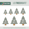 Treebright 1000 LED Christmas Tree Lights With Timer - 25m - Warm White