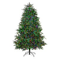 500 LED Christmas Tree Lights with Timer - 12.5m - Multicolour
