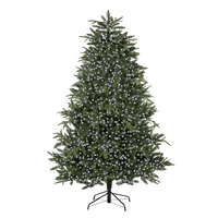 500 LED Christmas Tree Lights with Timer - 12.5m - White