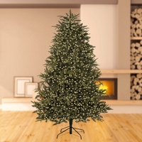 Treebright 500 LED Christmas Tree Lights With Timer - 12.5m - Warm White