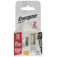 G9 LED Bulb 2-Pack – 1.8W – 200lm – Warm White 2700K