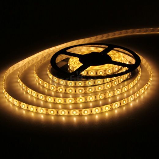 5m LED Strip Light - 12V - 5.5W/m - 2800K Warm White - IP65