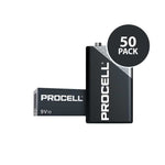 Duracell Industrial Procell - PP3 Batteries - 50 Pack