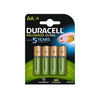 Duracell Recharge Ultra AA Batteries - Rechargeable - 4 Pack
