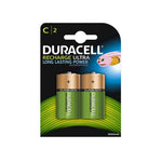 Duracell Recharge Ultra C Batteries - Rechargeable - 2 Pack