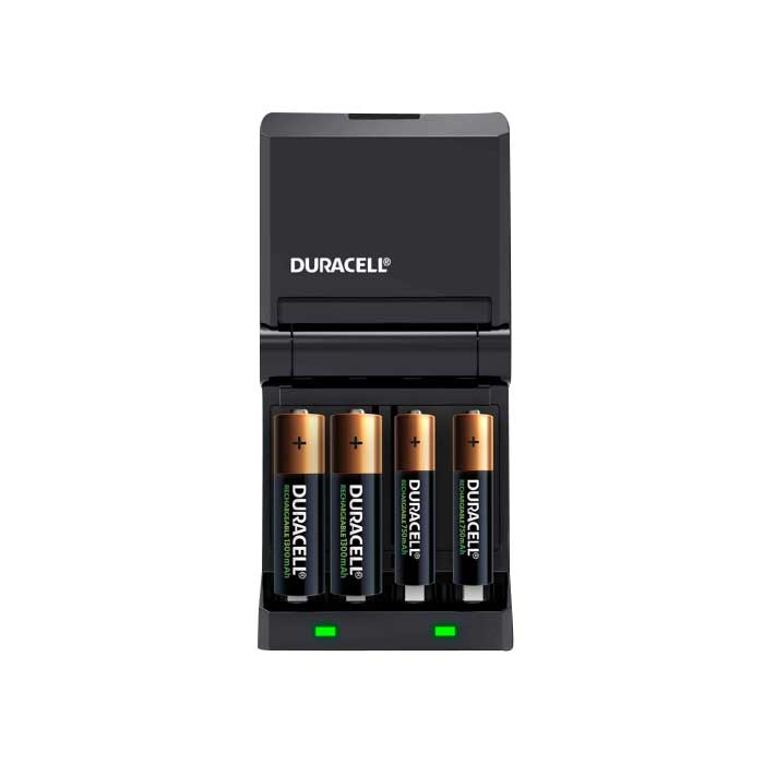 Duracell Hi-Speed Battery Charger - Batteries Included