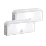 Mr Beams Wireless Multi-purpose Mini LED Lights - Battery-Operated - White - Pack of 2