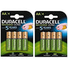 Duracell Recharge Ultra AA Batteries - Rechargeable - 4 Pack