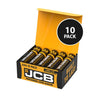 JCB Super Alkaline Industrial AAA Batteries - 10 Pack