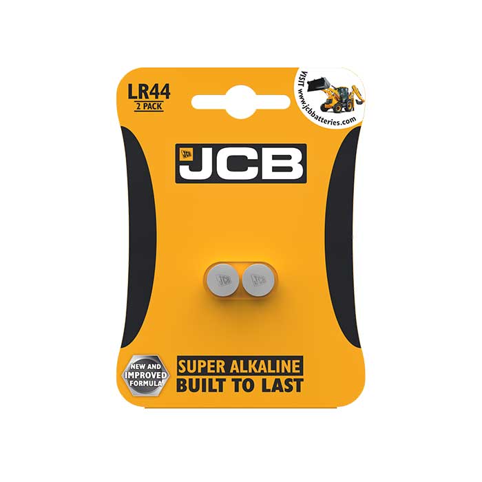 JCB LR44 Batteries - 2 Pack