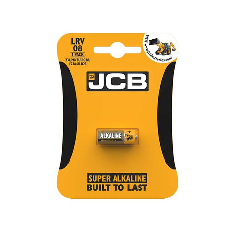 JCB A23 (LRV08 / MN21) 12V Alkaline Battery Pack of 1 – LED Hut