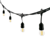 PowerMaster Outdoor Festoon String 10x LED Lights - IP44 (9 Metres) - Warm White