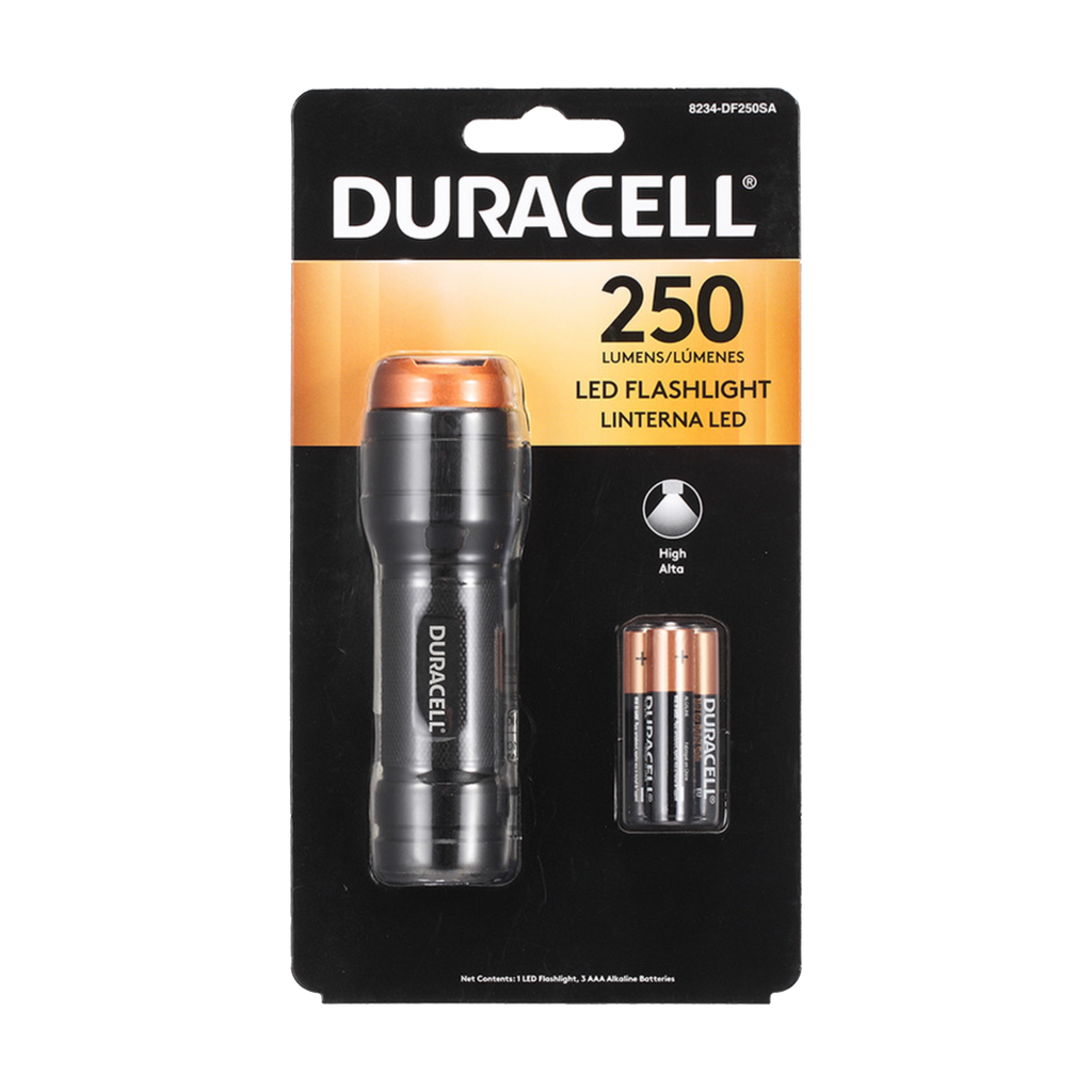 Duracell Aluminium Flashlight - 250lm