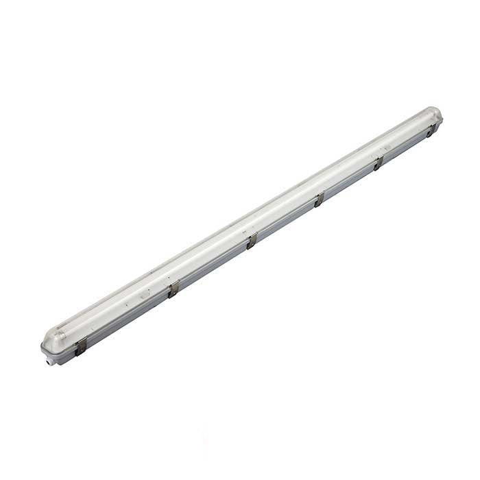 Tube Light Fitting - 5ft (1500mm) - PC Body & Diffuser - Single