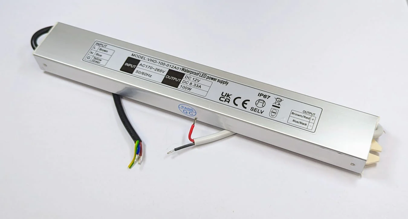 80W LED 12V Transformer/Driver - Non Dimmable
